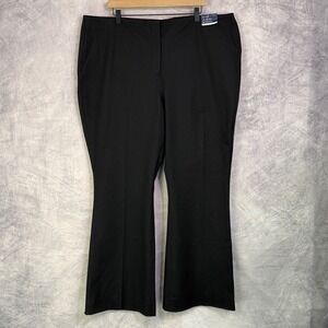 Abercrombie & Fitch Slim Bootcut Pants Womens sz 22R 36 Curve Love Career Office